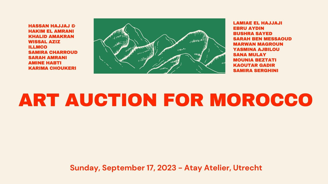 Art Auction for Morocco: Een geslaagde avond vol kunst & verbinding